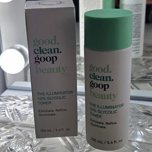 good.clean.goop The Illuminator 10% Glycolic Toner 3.4 oz NIB
